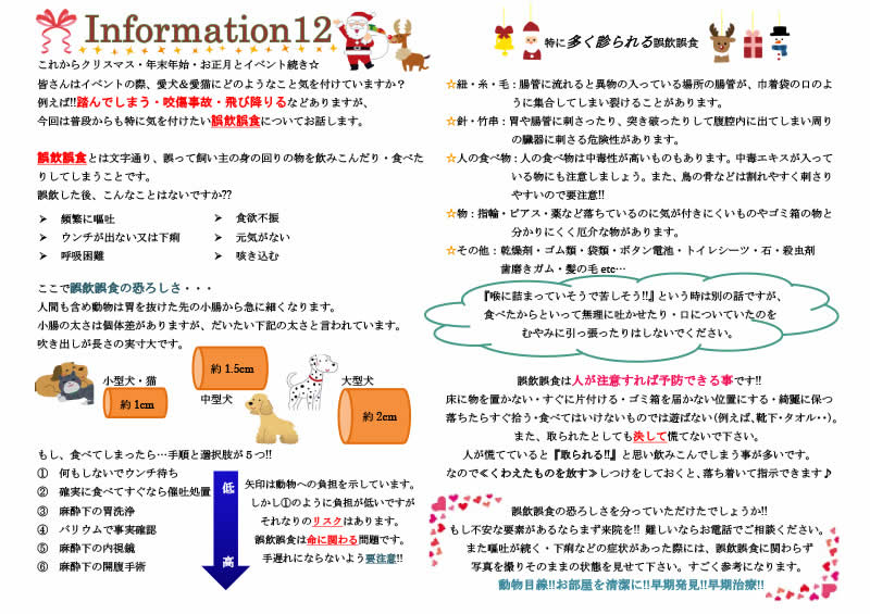 今月の掲示板